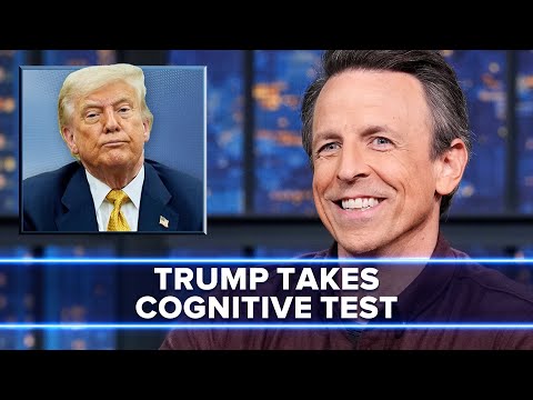 Trump Takes "Easy" Cognitive Test at Walter Reed