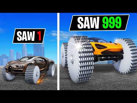Upgrading Saw Blade Cars in GTA!
