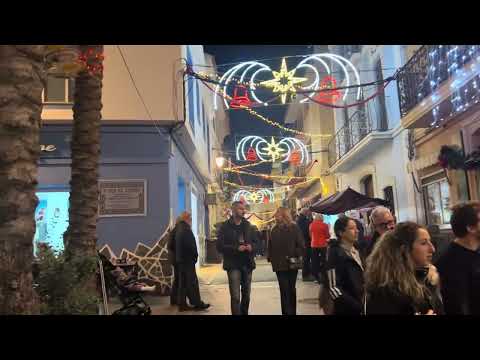 0618-Calpe(Alicante)1950開始發展的濱海旅遊城市、已經是北歐遊客厚愛的城鎮！巧遇聖誕節前夕的快樂遊行活動！