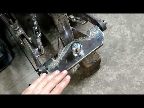 Навеска на самодельный мини трактор (завершение)