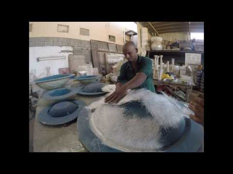 تصنيع نافورة فيبر جلاس  Manufacturing Fiberglass Fountain