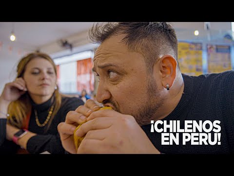CHILENOS 🇨🇱 probando COMIDA PERUANA por PRIMERA VEZ en LIMA 🇵🇪
