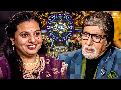 KBC में अमिताभ जी ने इस महिला से कहा,  रोना मत वरना मेकअप निकल जाएगा l Kbc New Episode
