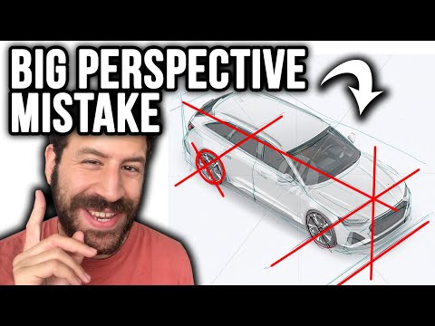 Are You Making this Big Perspective Drawing Mistake? ✏️