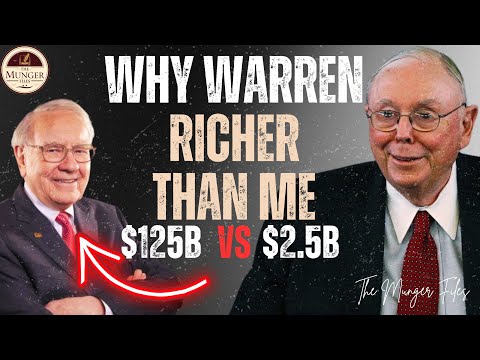 Charlie Munger: Why Is My Partner (Warren) 50X Richer Than Me?