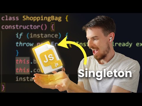 Singleton Pattern EXPLAINED IN 10 MINS | Javascript Design Patterns for beginners