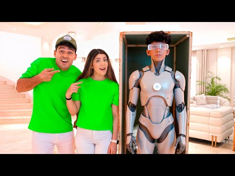 Jason Pretends to be a Real Robot