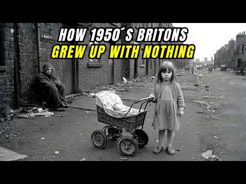 What British POVERTY REALLY Looked Like in the 50s Britain