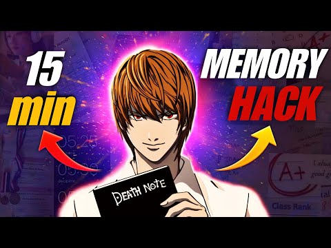 How to Memorize Any Topic in Just 15 Minutes (Used by Toppers & Memory Hackers) 