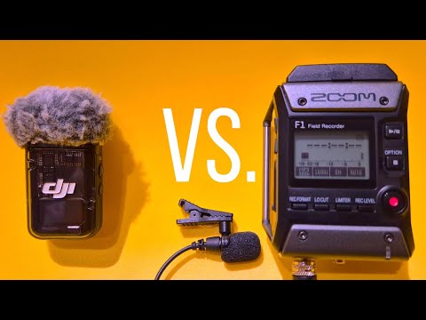DJI Mic 2 compared to Zoom Field Recorder F1 - which sounds better?