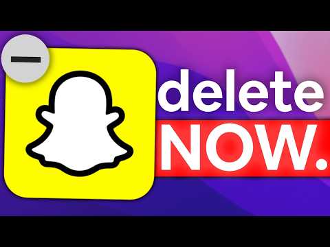 Why You Need to Delete Snapchat (before it's too late)