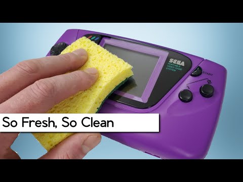 Game Gear Clean Screen Install (Single ASIC)