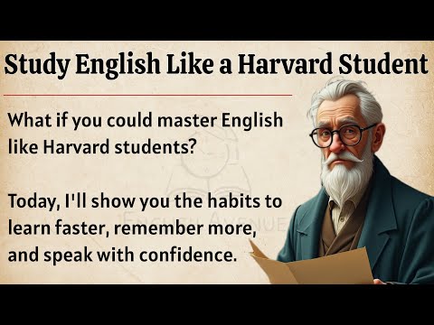 Study English Like Harvard Student || Graded Reader || Improve Your English Fluency ✅️ 