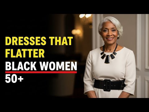 10 DRESSES THAT FLATTER BLACK WOMEN OVER 60!