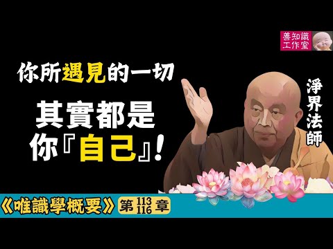 萬法唯識：你所遇見的一切，其實都是你自己！ | 即空即假即中 | 阿賴耶識 | 轉識成智 | 淨界法師 | 唯識學 113~116