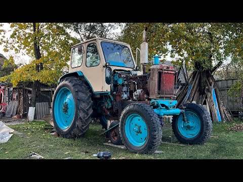 YuMZ-6. The first capital investment in 12 years of operation. Repair of the D-65 engine