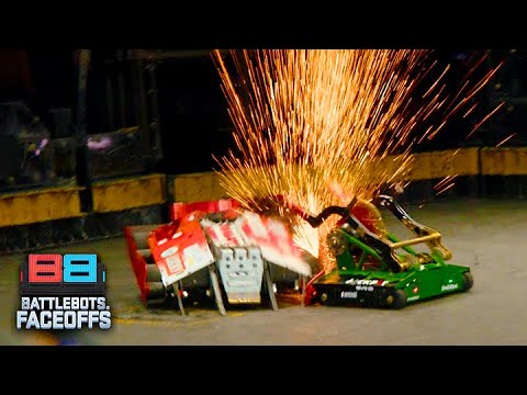[Full Fight] HUGE Hit Blasts This Bot Into the Air! | BATTLEBOTS FaceOffs