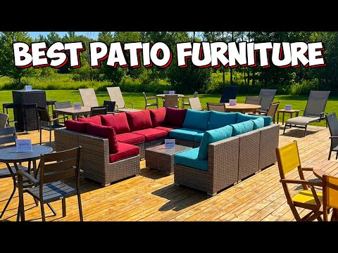 7 Best Outdoor Patio Furniture For Your Backyard In 2026