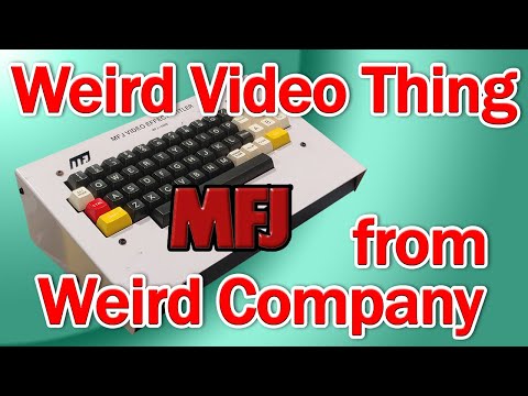 Weird Thing: MFJ-1480B Video Title-r