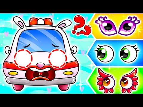 Wheels on the Ambulance | Ambulance Lost Lights Song | Toddler Learn Vehicles by Yum Yum Kids Songs