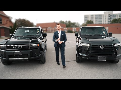 Lexus GX550 vs Toyota Landcruiser FULL Comparison! Interior, Exterior and More!