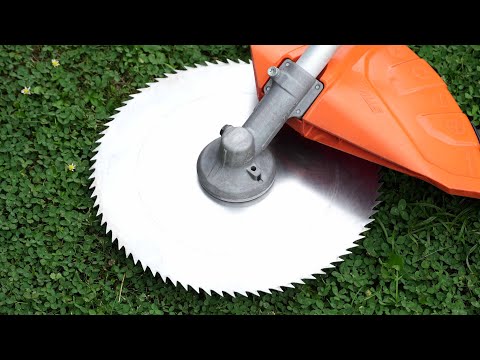 CLASSIC Circular SAW Blade on Trimmer !?