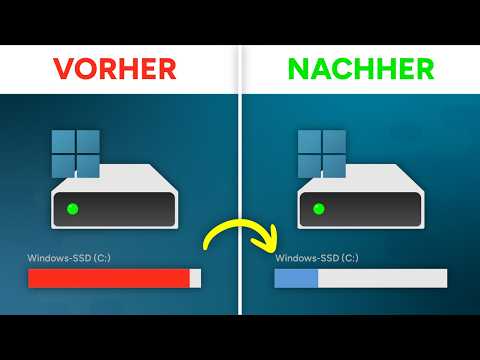 5 einfache Tipps für MEHR SPEICHERPLATZ auf deinem PC