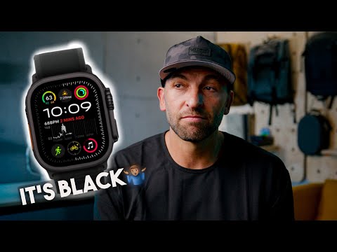 The Apple Watch Ultra "2" | It's Black...