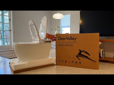 DeerValley SMART Toilet | THE PERFECT Holiday Gift =) Model: DV-1S0371-V3