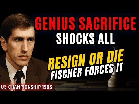 Fischer vs. Larry Evans | Unbeatable: Fischer's Historic 1963 US Championship Dominance Round 2