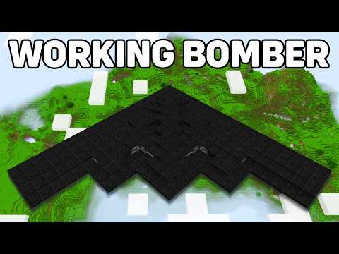I Made a Working Stealth Bomber with Create!