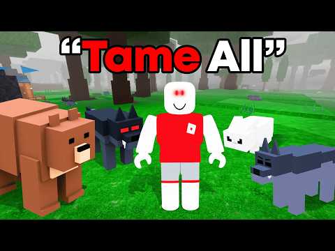 NEW PET TAMING is INSANE in 99 Nights in the Forest!