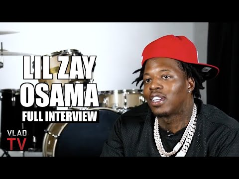 Lil Zay Osama on Gun Cases, Leaving Chicago, Prison, King Von, Lil Durk, FBG Duck (Full Interview)