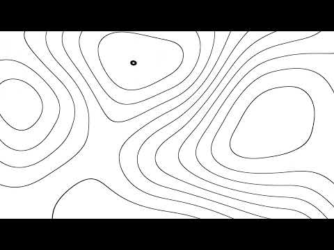 10-Hour Black And White Contour Line Wallpaper –Monochromatic Minimalist Abstract Screensaver