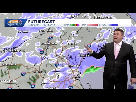 Video: Snow possible overnight