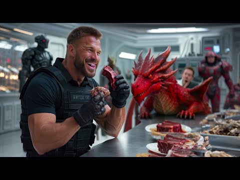 When the Predator Dragon Smelled Blood, the Human Simply Said, “Relax—it’s only my lunch.” | HFY |