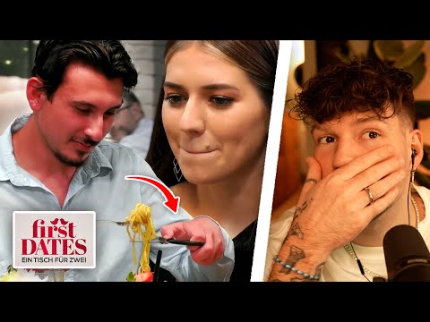 ER BLAMIERT SICH BEIM ESSEN! 😬 First Dates 💔