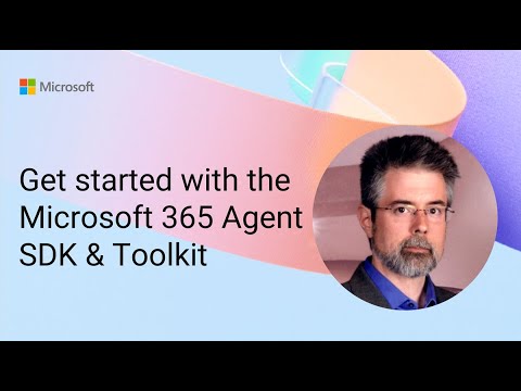 Get started with the Microsoft 365 Agent SDK & Toolkit