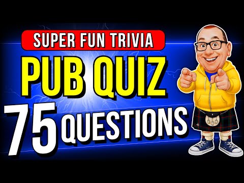 General Knowledge Pub Quiz - 75 Trivia Questions | A Fun Challenge!