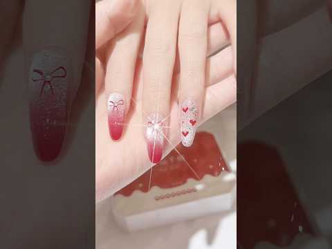 ✨Premium Winter Crystal Nail Designs💅#nails #nailart #naildesign #nailtutorial