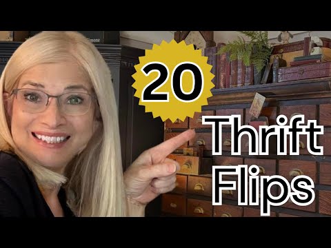 My Top 20 Thrift Finds and DIY Flips of 2025!