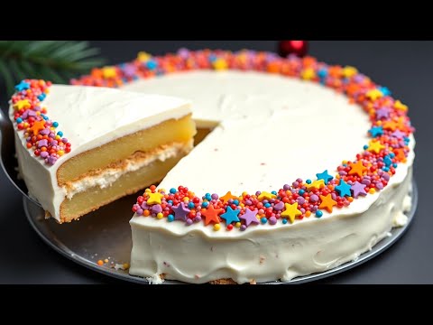 Ein berühmtes Weihnachtskuchenrezept! Das beste Vanillekuchenrezept!