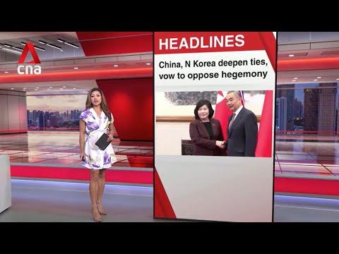 China and North Korea hail deeper ties to ‘protect multilateralism' | East Asia Tonight (Sep 29)