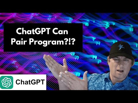 ChatGPT Can Pair Program?!?