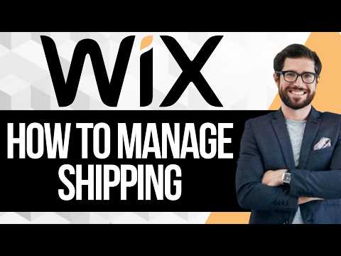 How to Manage Shipping On Your Wix Store