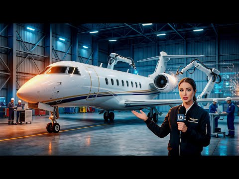 How Luxury Private Jets Are Built | Inside a Complete Aircraft Manufacturing Process