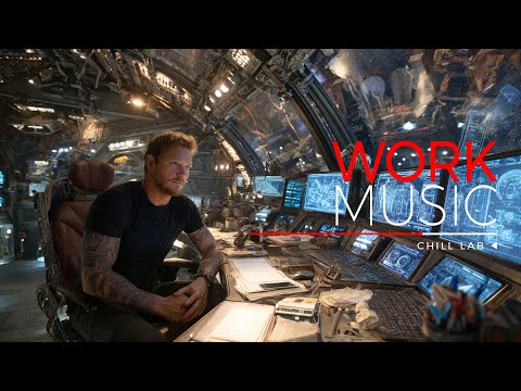 Futuristic Work Music | Boost Focus, Productivity & Deep Workflow All Day