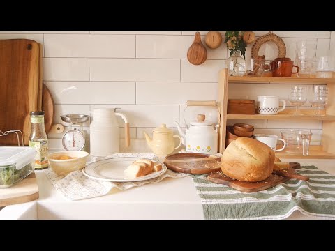 🥗'리틀 포레스트' 주방에서 시작되는 봄날의 아침 일과⏰아침 청소 루틴