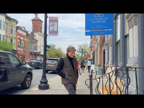 Rainy Day Vlog: Antiquing in Hudson | Pita Pizza Recipe | Domestic Bliss