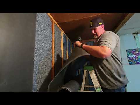 HOW TO SOUNDPROOF A WALL LIKE A PRO (DIY Style with Luxury Liner™ MLV & 3.5" UltraTouch Batting)